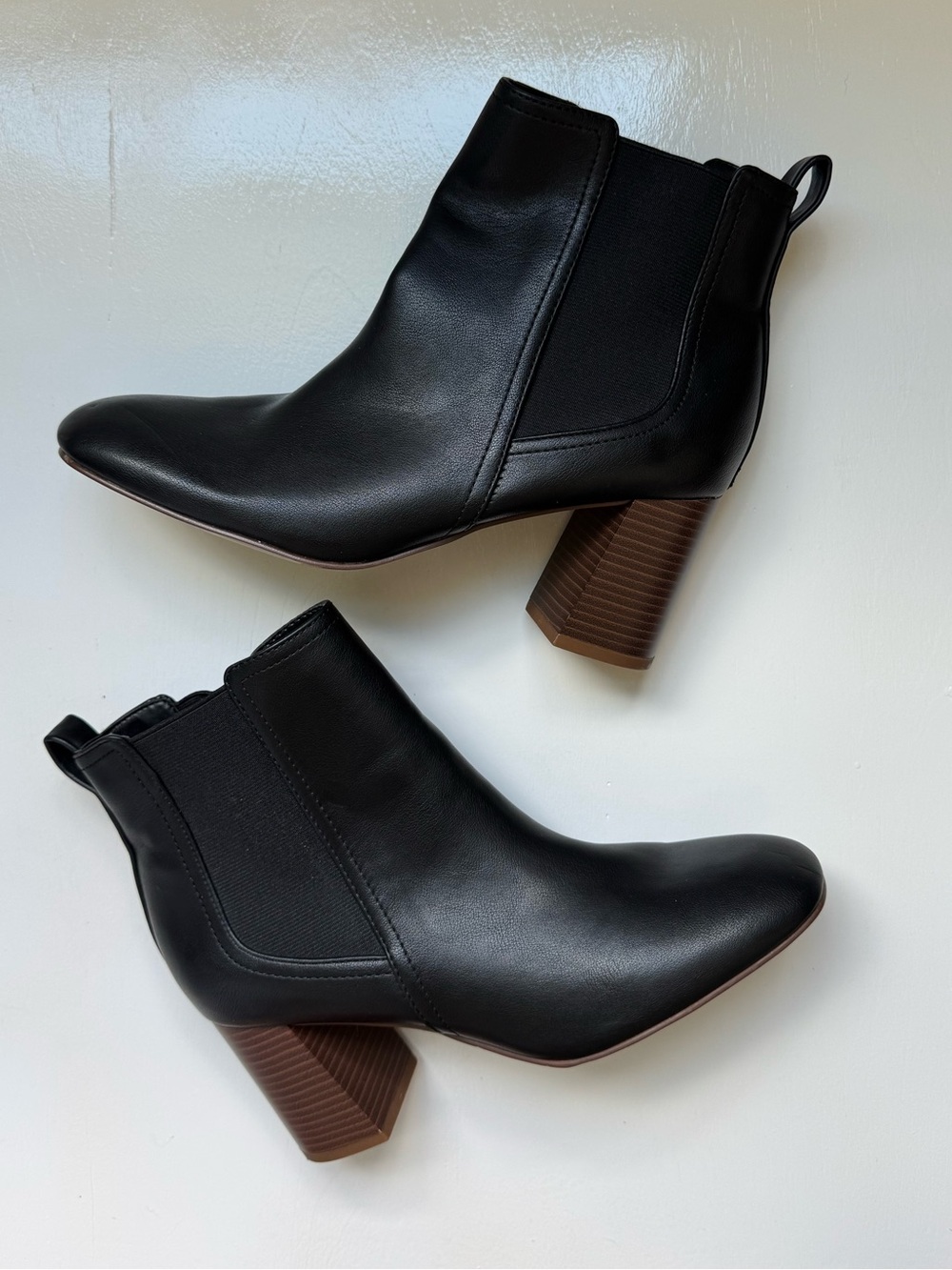 Loft Stacked Heel Ankle Boots